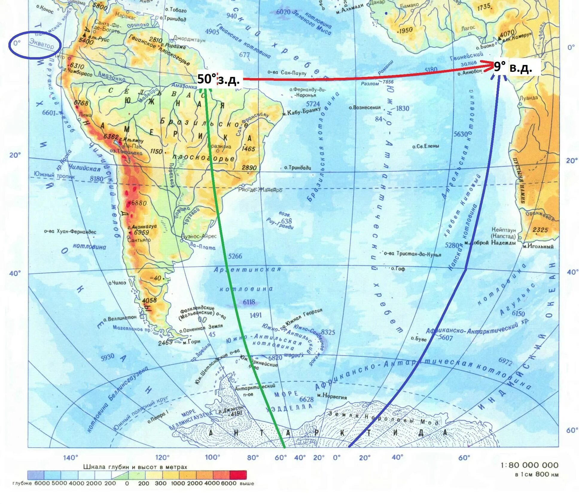 Протяженность Атлантического океана в градусах. Протяженность индийского океана в градусах. Протяженность Атлантического океана с севера на Юг. Протяженность Атлантического океана по экватору.