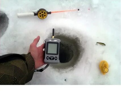 Эхолот зимой видео