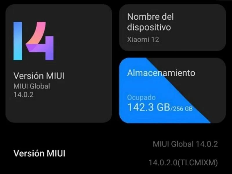 Miui 14 память