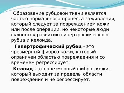 Ткань рубца