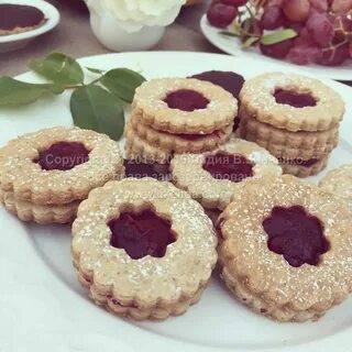 Песочное печенье с начинкой