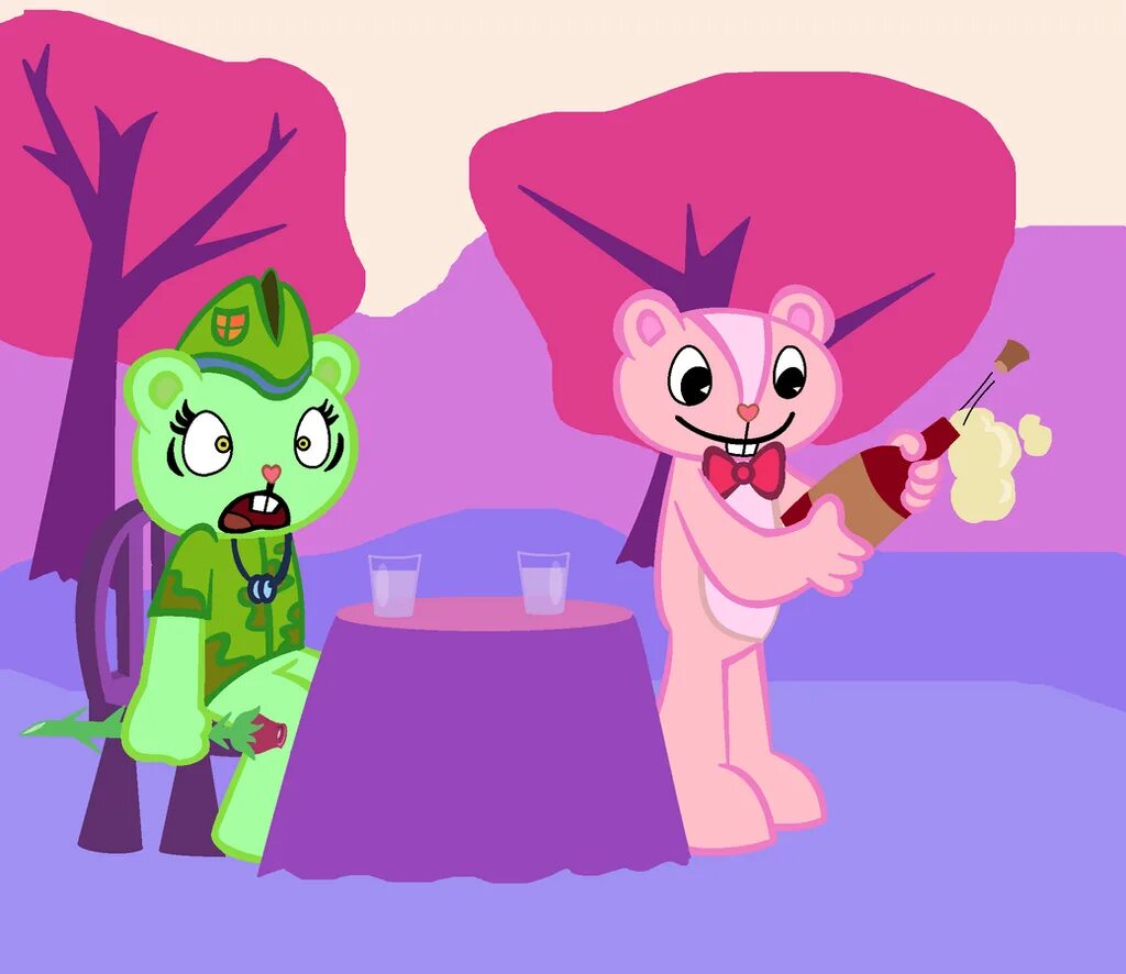 Birds rule 34. Петуния из Хэппи три френдс. Happy Tree friends Флиппи и петуния. HTF 34. Рул 34 Хэппи три френдс.