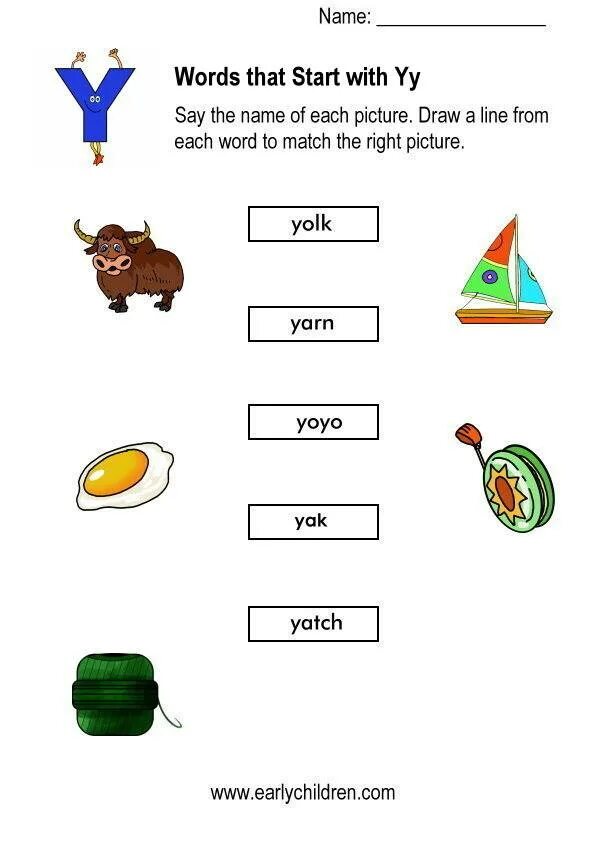 Y Words for Kids. Words with Letter y. Words with y. Words start with y. Words starting s