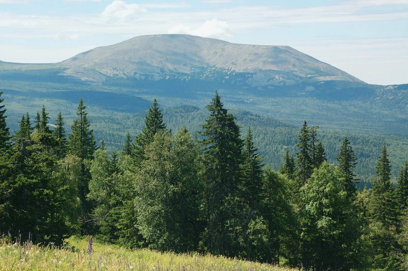 Самая высокая точка южного урала