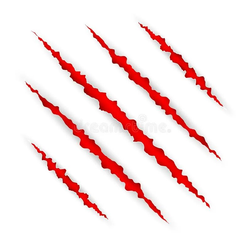 Red scratch