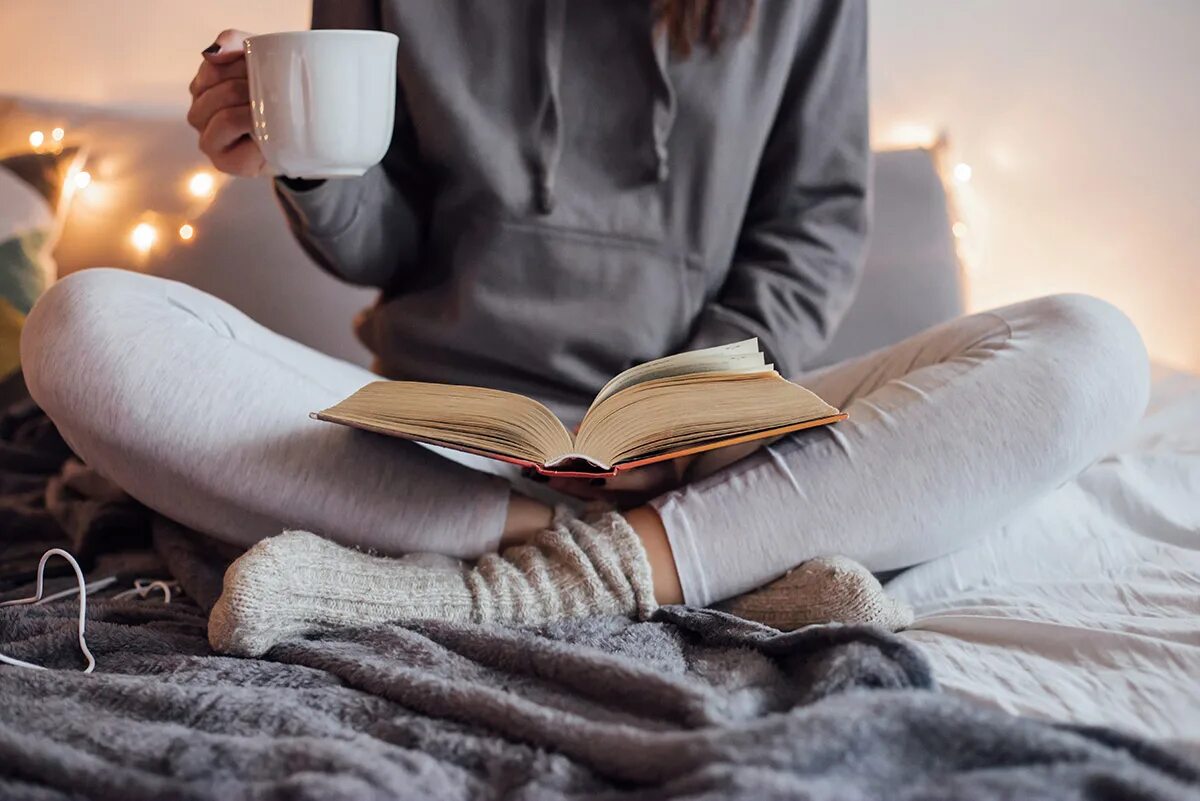 I reading books in the evenings