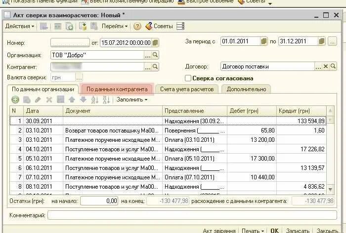 Несколько актов сверок. Акт сверки в 1с 8.2. Как в 1с Бухгалтерия сформировать акт сверки. Акт сверки с контрагентом в 1с. Акты сверок в бухгалтерском учете в 1с.