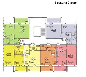 Планировки квартир магнитогорск