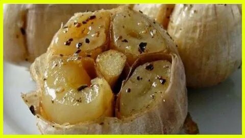 Печеный чеснок