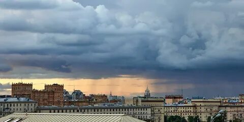 Москва сегодня ветер дождь