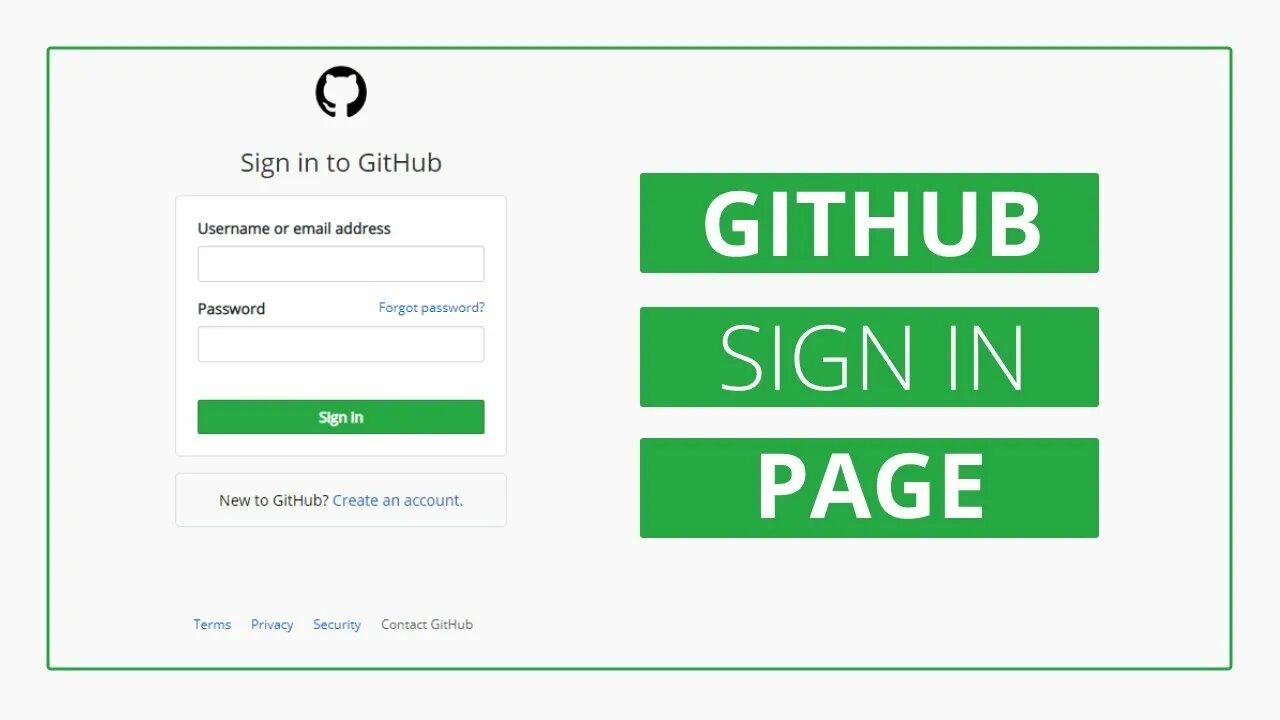 Git sign. Sign in github. страница sign in. github login page. форма с демо html.
