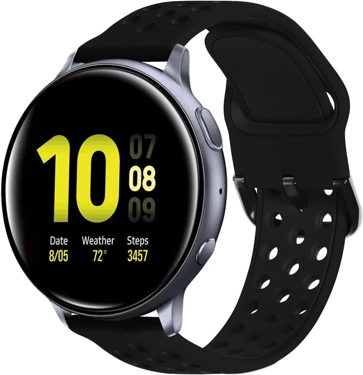 Samsung Active 3. Samsung Sport watch Bands. Часы Active Sport черные.