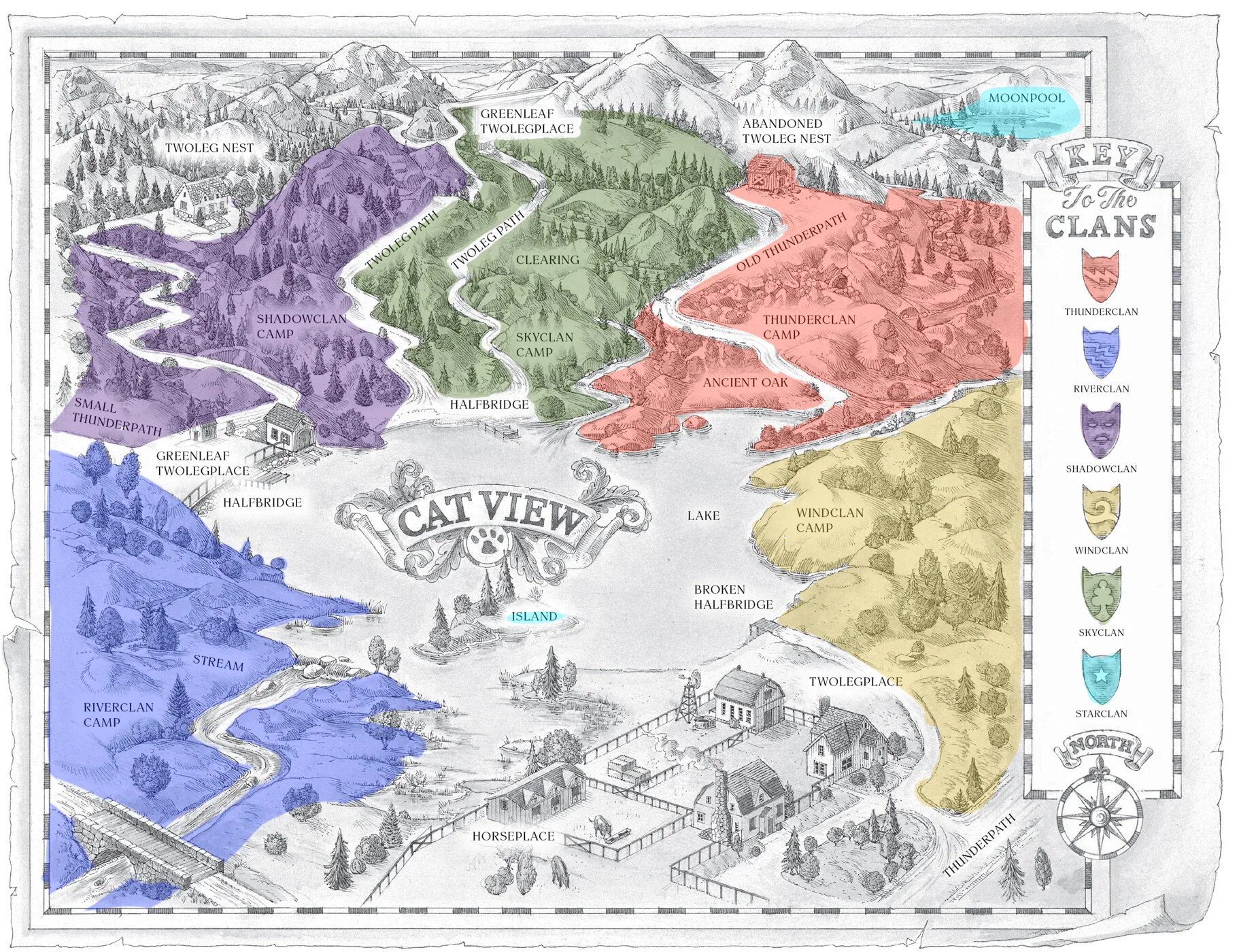 Warrior maps. Warrior Cats карта. Клан Минамото карта. Warrior Cats Lake Territory Map. Warrior Cats Lake Territory.