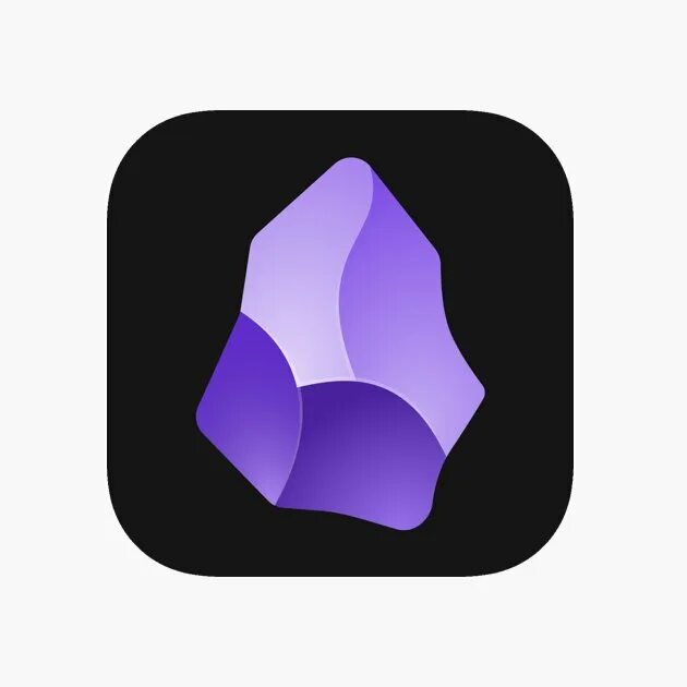 Obsidian word. Obsidian word