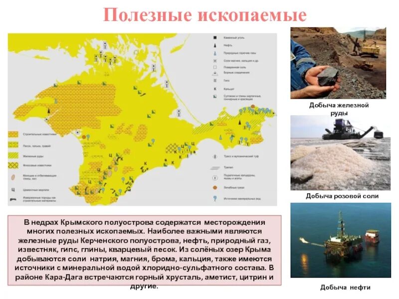 Карта полезных ископаемых Крыма. Карта полезных ископаемых Крыма с месторождениями. Карта полезных ископаемых Крымского полуострова. Полезные ископаемые Крыма на карте. В какой федеральный округ входит крымский полуостров