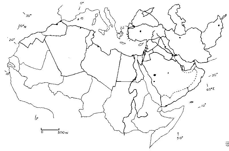 Контурная карта ближнего Востока. Юго-Западная Азия контурная карта. Контурная карта ближнего Востока и Северной Африки. Юго Западная Азия и Северная Африка контурная карта.
