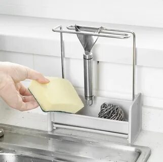 Хранение губки на кухне