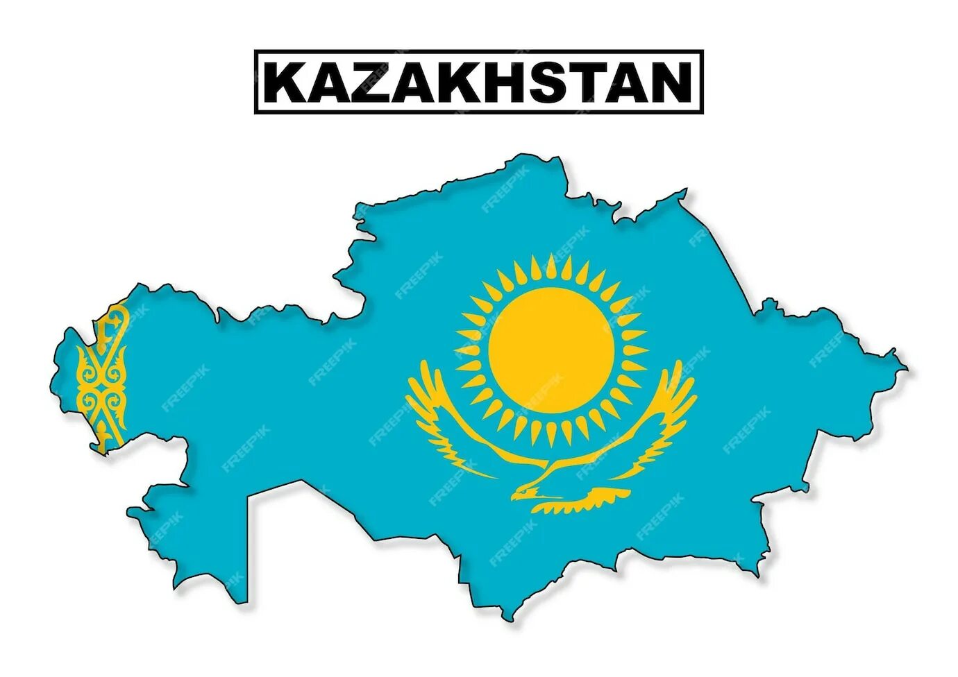 Страница казахстан. Флаг казахстана.