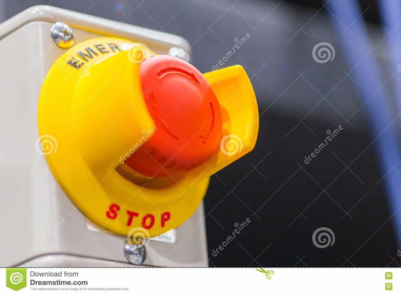 Stop button pressed