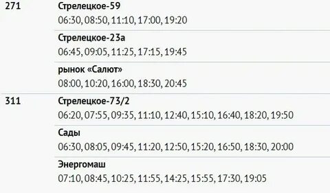 Расписание автобуса 31 краснодар