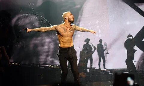 M Pokora sexy et torse-nu sur Instagram - The Voice TF1.