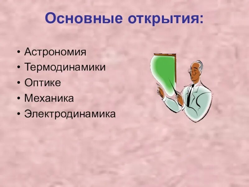 Основные открытия. Фундаментальные открытия. Основное открытие к.