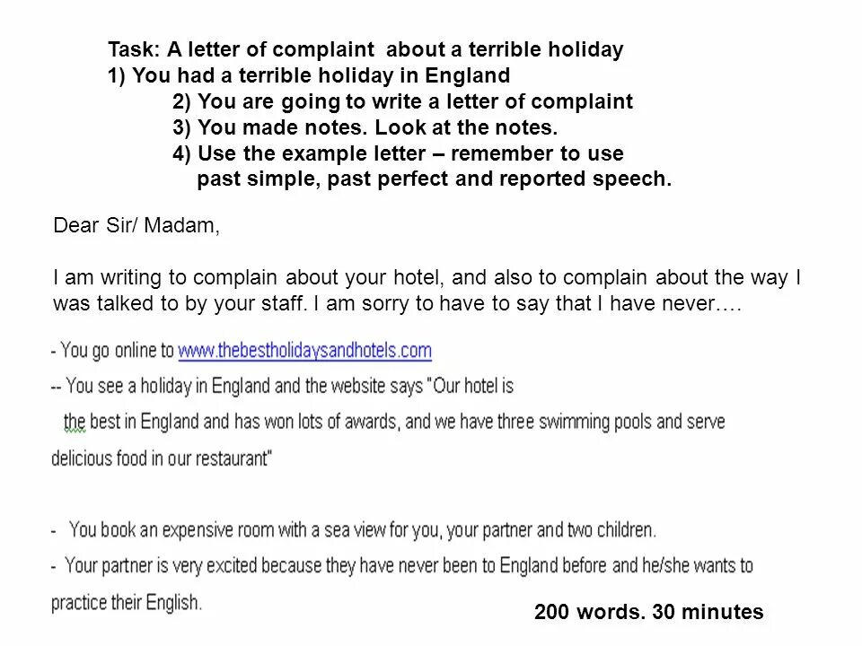 Write a letter task. Writing task Letter of complaint. Write the Letter of complaint task. Letter of complaint example. Task 1 complaint Letter.