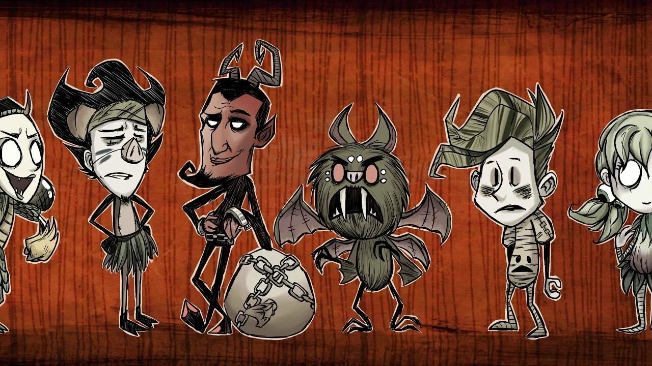 Персы донт старв. Don&#039;t starve together персонажи. don&#039;t starve уолтер. донт старв арт. донт старв арт монстры.