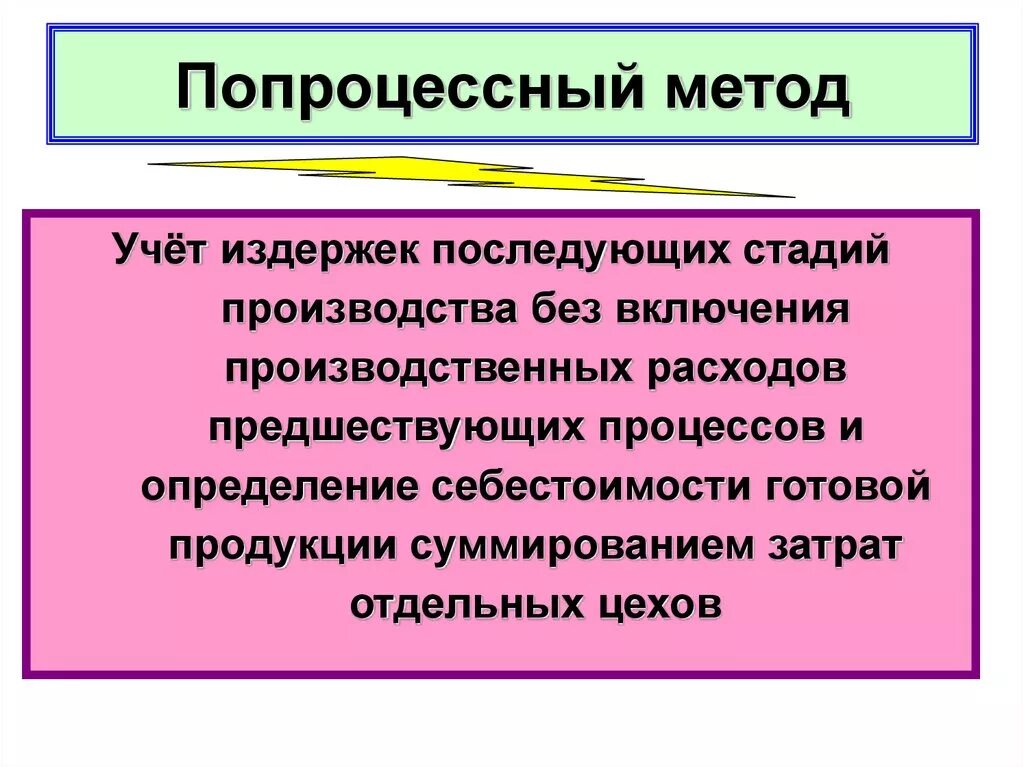 Попроцессный метод учета затрат. Методы калькуляции попроцессный. Попроцессный метод калькулирования. Попроцессный метод калькулирования затрат. Попроцессное калькулирование