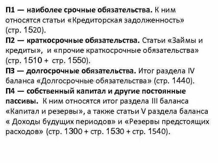 К пассивам организации относят