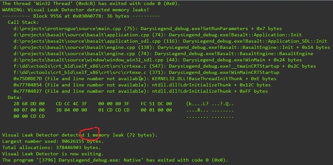 Cpp в exe. Debug.exe. Visual leak Detector. Утечки памяти c++. Утечка памяти c++ примеры.