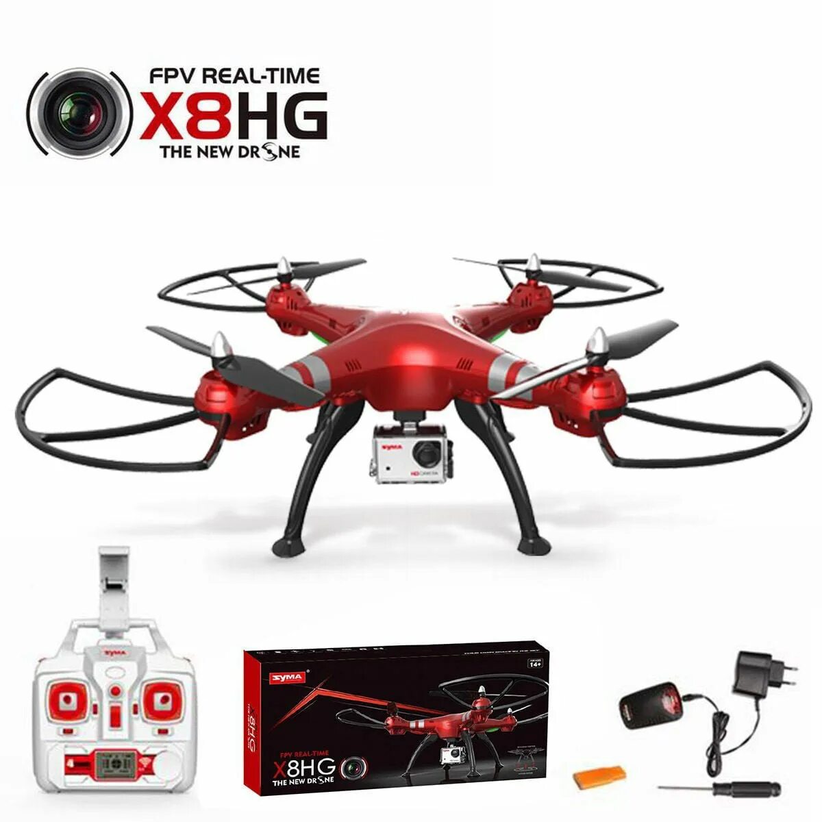 Квадрокоптер 8. Код 8 дрон. приложение для квадрокоптера. квадрокоптер syma x8hg, wifi, fpv, 1080p, 8 мп, 2,4g, 4 канала, 6 осей купить москва. инструкция к gyro robot.