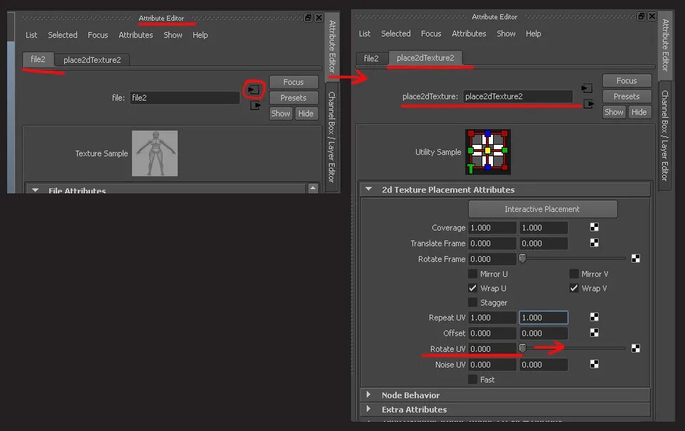 Настройка референсов. Режим Template Maya. Настроить референс 3д. Как загрузить референс в Maya. Select attributes