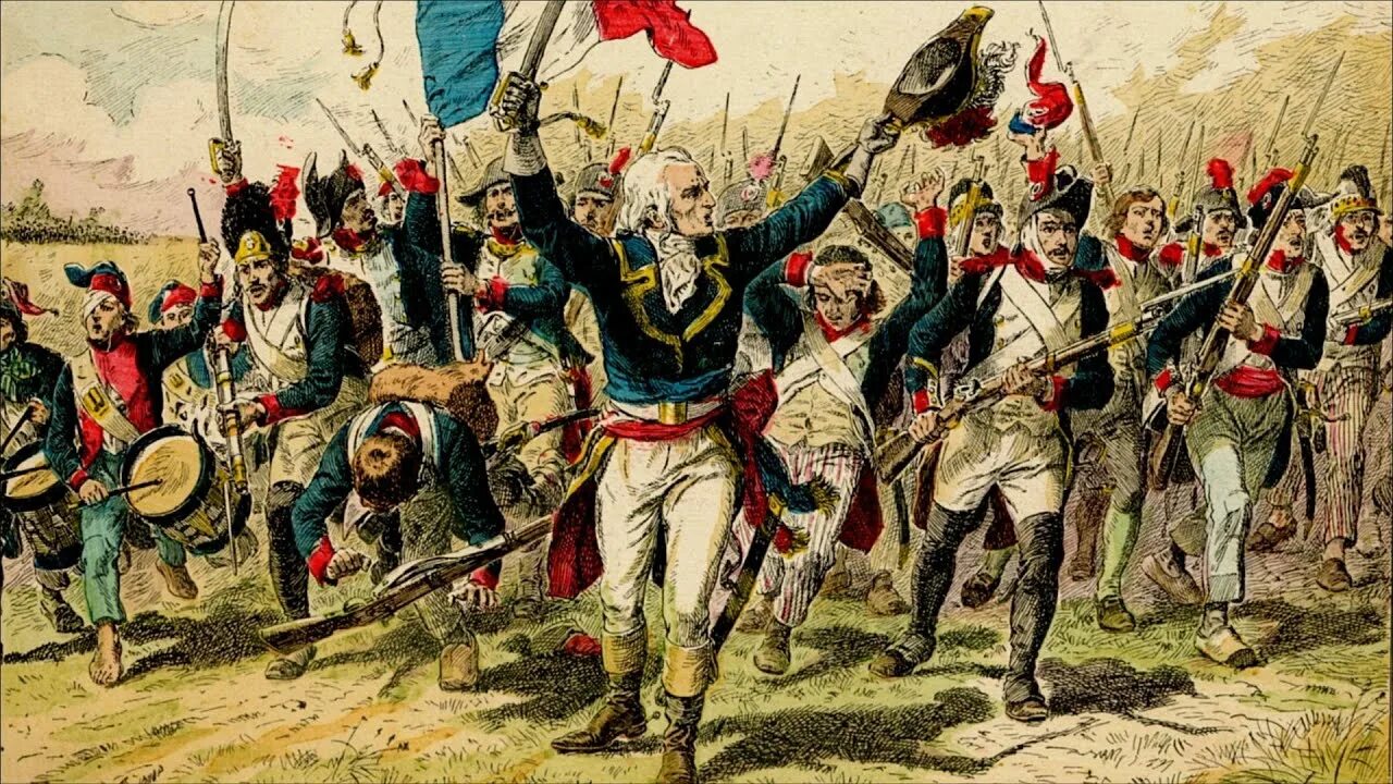 Великие французы. Битва при Вальми 1792. Сражение при Алькоме 1792. Сражение при Вальми. Французские революционные войны 1792 1797.