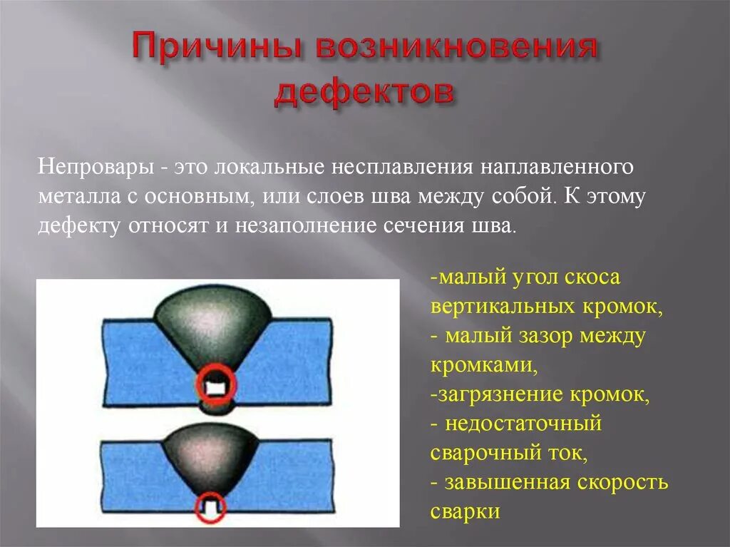 Трещина причина возникновения