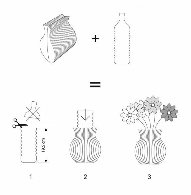 How to make a paper flower vase - DIY Paper Craft - Home decoration ideas Flower