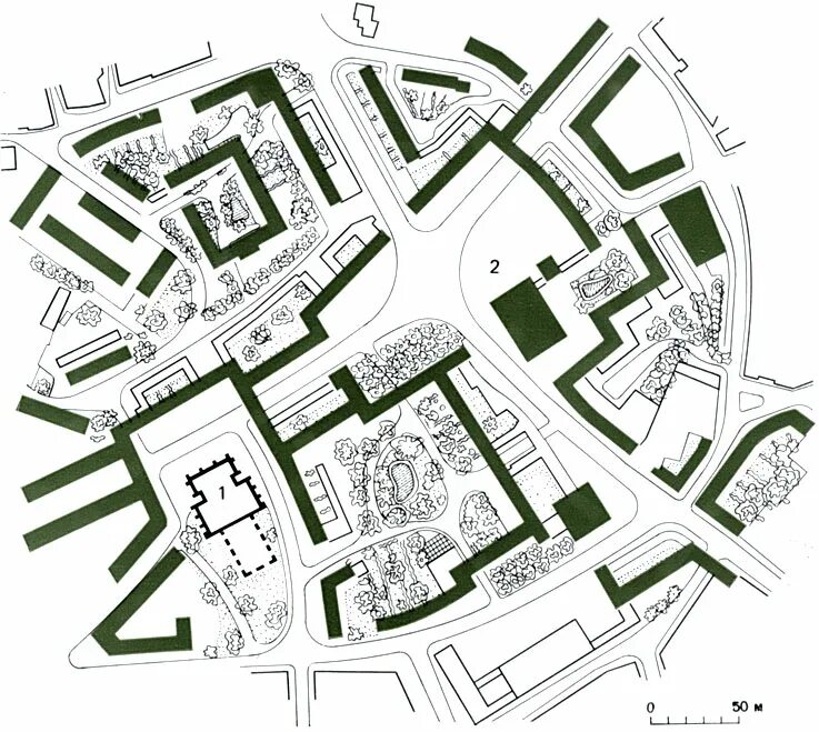 Парк галицкого план. Создайте графическую схему организации городского пространства. Проект треугольного парка генплан. План перекрестка. План улицы сверху.