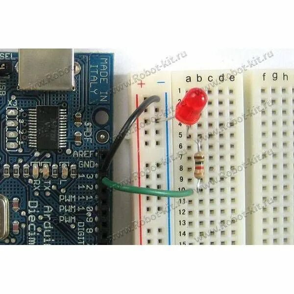 Ардуино: датчик температуры LM35 Класс робототехники