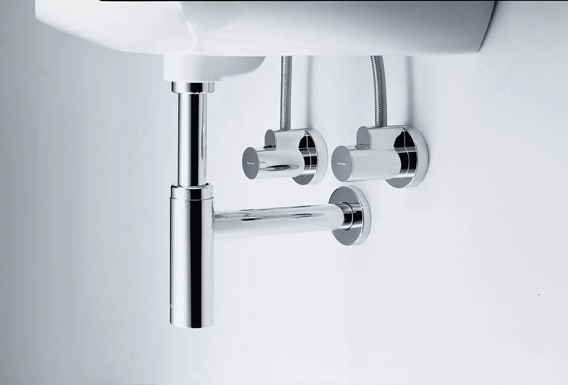 Труба под раковиной в ванной. Сифон для раковины Hansgrohe Flowstar s 52105000. Сифон для раковины Hansgrohe Flowstar s 52105140. Сифон для раковины Hansgrohe Flowstar. Hansgrohe 52105000.