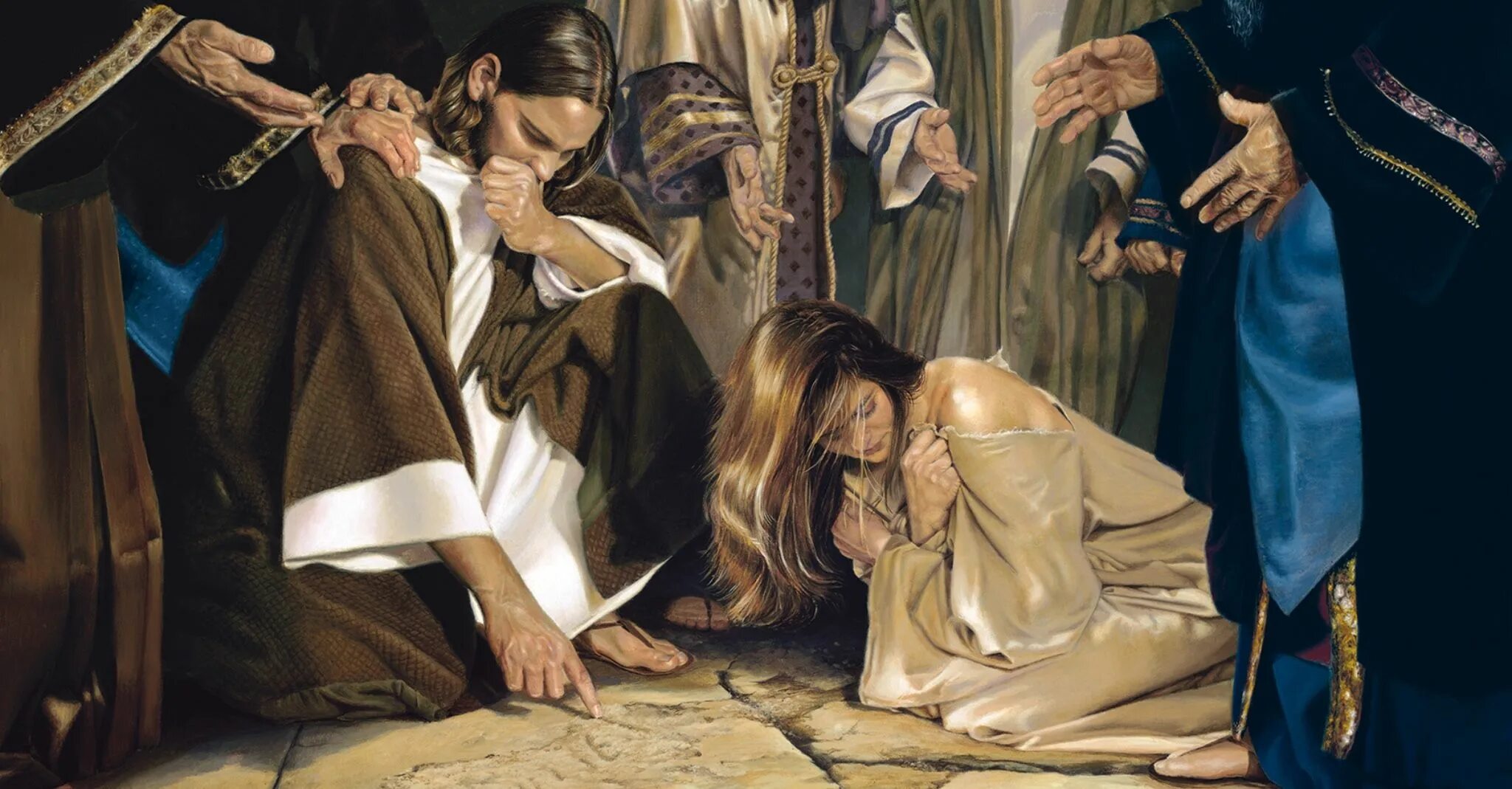 Наказание светы. Адюльтер в средние века-. Иисус и женщина в прелюбодеянии. Иисус Христос и блудница.