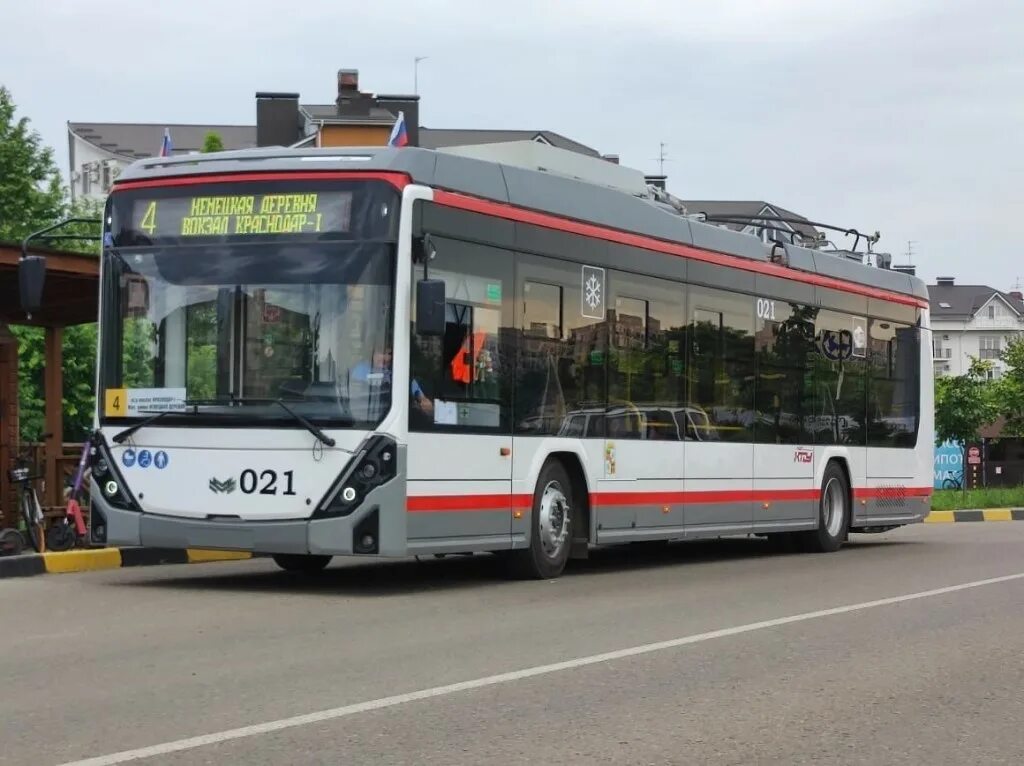 троллейбус краснодар немецкая деревня