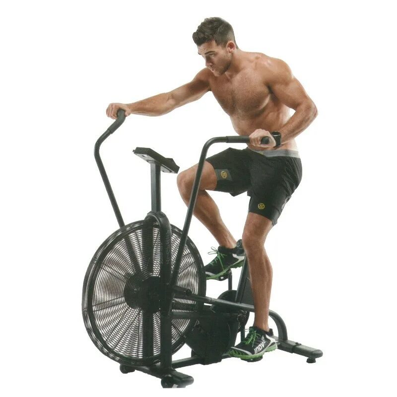 Ассаулт байк. Эйрбайк тренажер. Фитнес велосипед. Assault fitness airbike. Air bike.