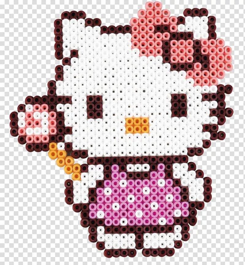 Hello kitty из бисера. Хеллоу китти термомозаика. пюсла китти. hello kitty из термомозайки. пюсла хелло китти.