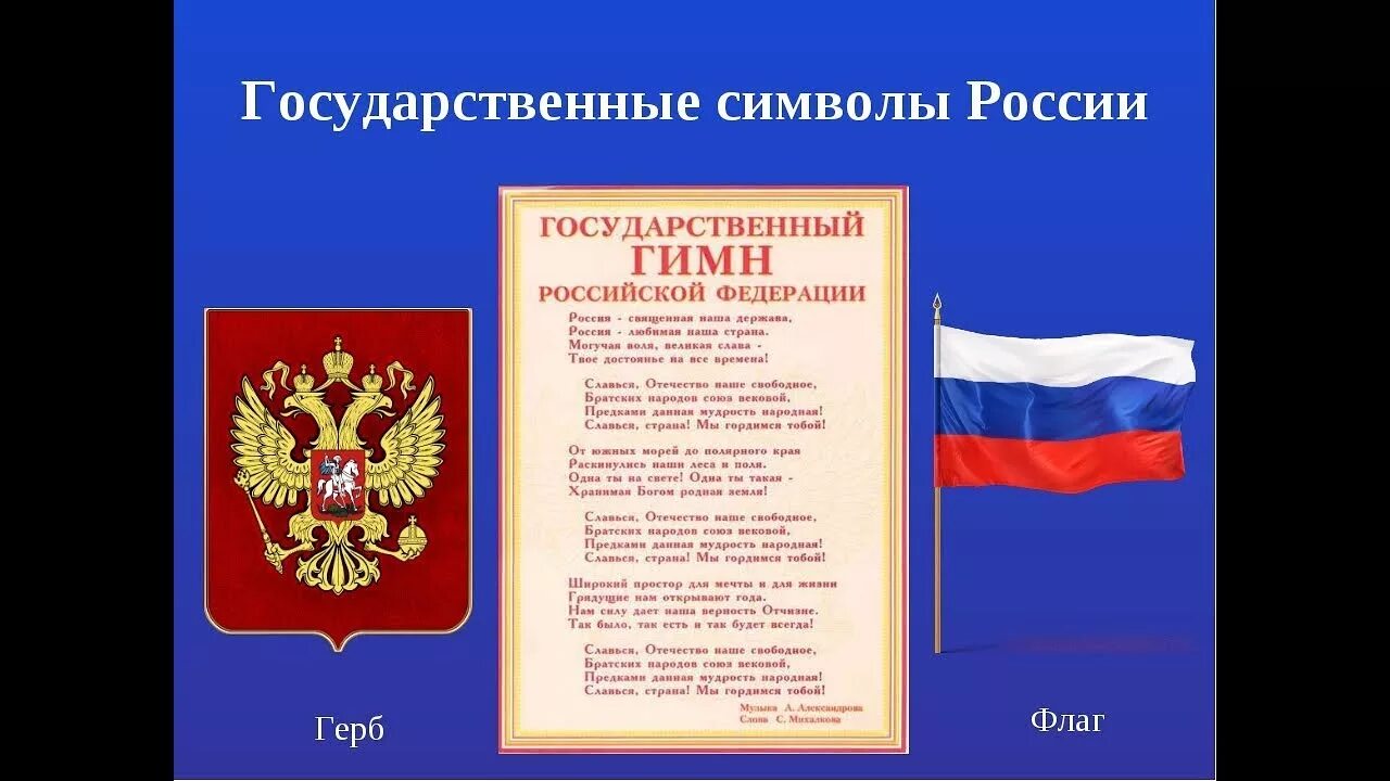 Гимн российскому флагу. Государственная символика Российской Федерации. Символы нашей Родины России. Герб,гимн и флаг России. Флаг герб гимн РФ.