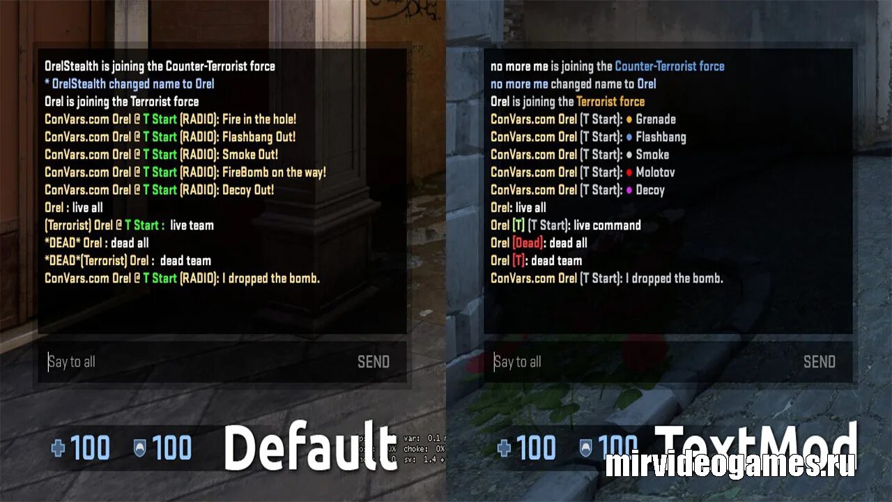 Сообщения в чат кс го. Текст мод для кс го. cs go текст. чат кс го. textmod в кс го.