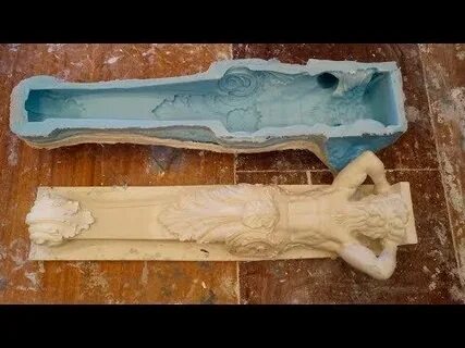 Силиконовые формы для заливки гипса