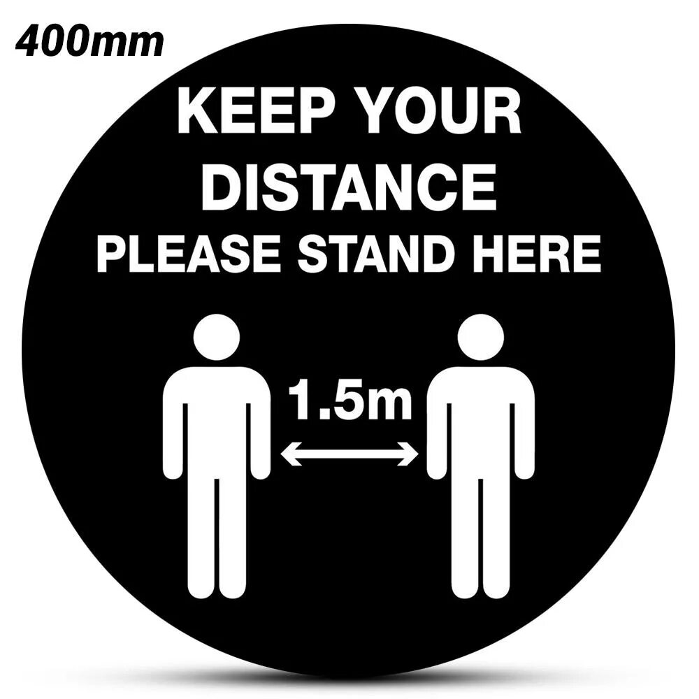 Keep your distance. Keep distance 1.5 m. Please keep your distance. Keep distance sign.