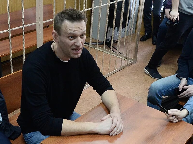 Навальный в тюрьме. Навальный в суде. Навального посадили.
