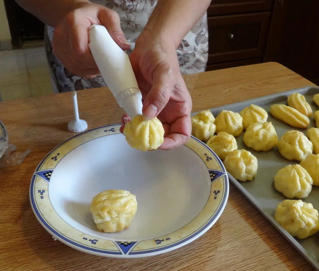 Как сделать заварное тесто