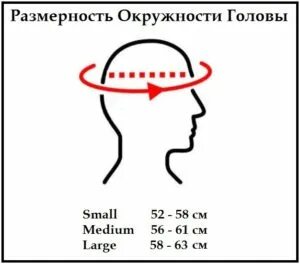 Как правильно подобрать размер шлема